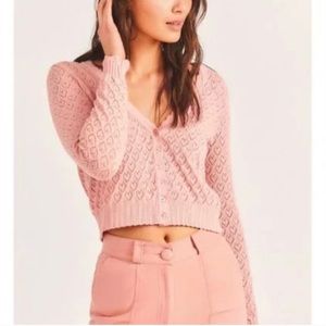 LoveShackFancy Janie cropped cardigan